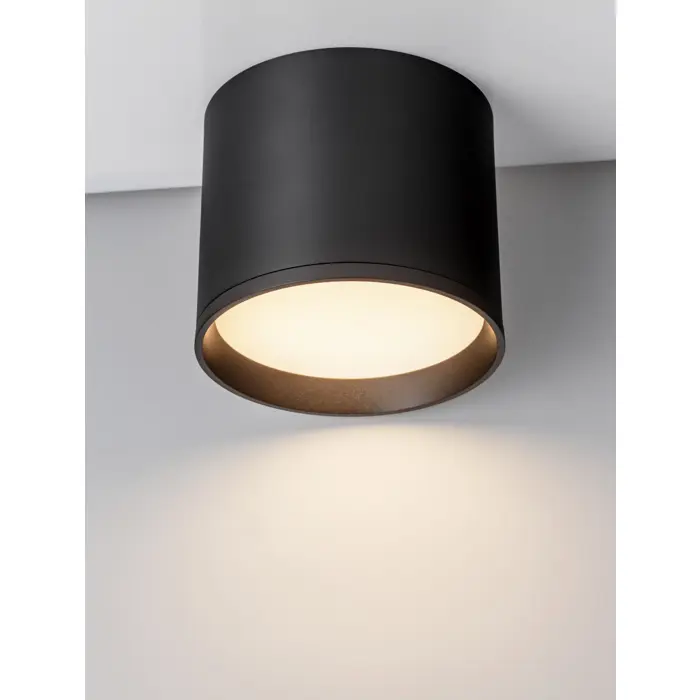 ZIAZA STROPNA LAMPA LED/3000K/10W/505Lm/CRNA