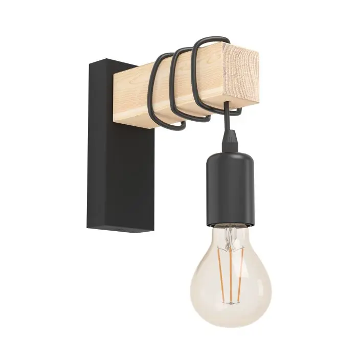 zidna-lampa-1xe27-crni-kabldrvo-townshend-32064-02032966.webp