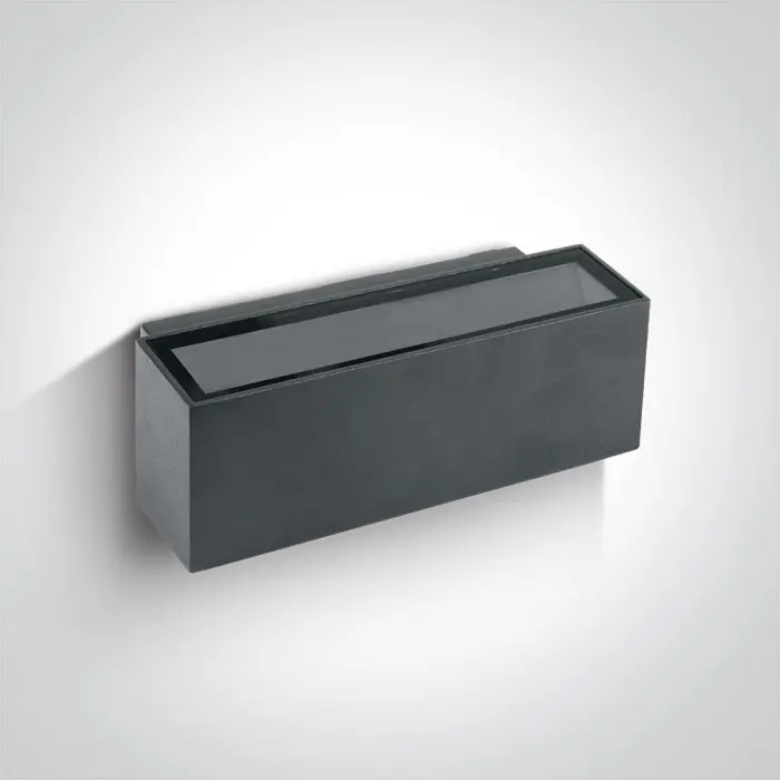 ZIDNA LED SVJETILJKA 2x6W/3000K/2x420lm/230V/IP54 ANTRACIT