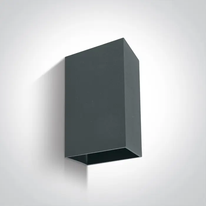 ZIDNA SVJETILJKA led 2X3W/3000K/IP54 ANTRACIT